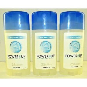 Power Up Force Deodorant Stick 2.5 oz 3 Sticks NEW